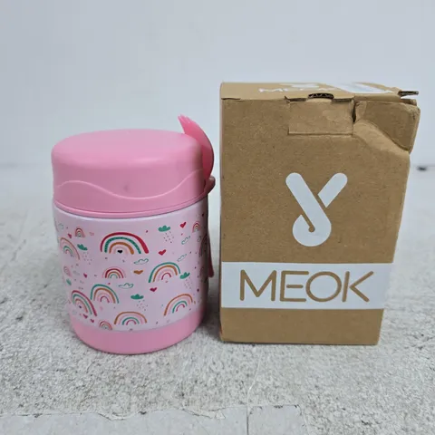 MEOK PINK KIDS' WATER BOTTLE WITH HANDLE