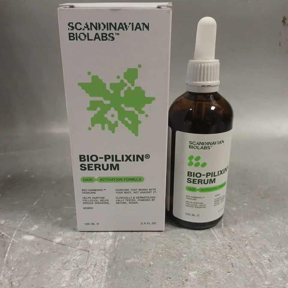 BOXED SCANDINAVIAN BIOLABS BIO-PILIXIN SERUM 100ML