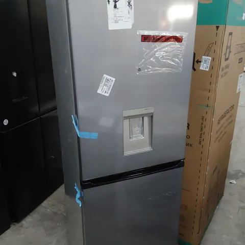 SWAN 54cm SILVER FRIDGE FREEZER SR158120S WITH WATER DISPENCER