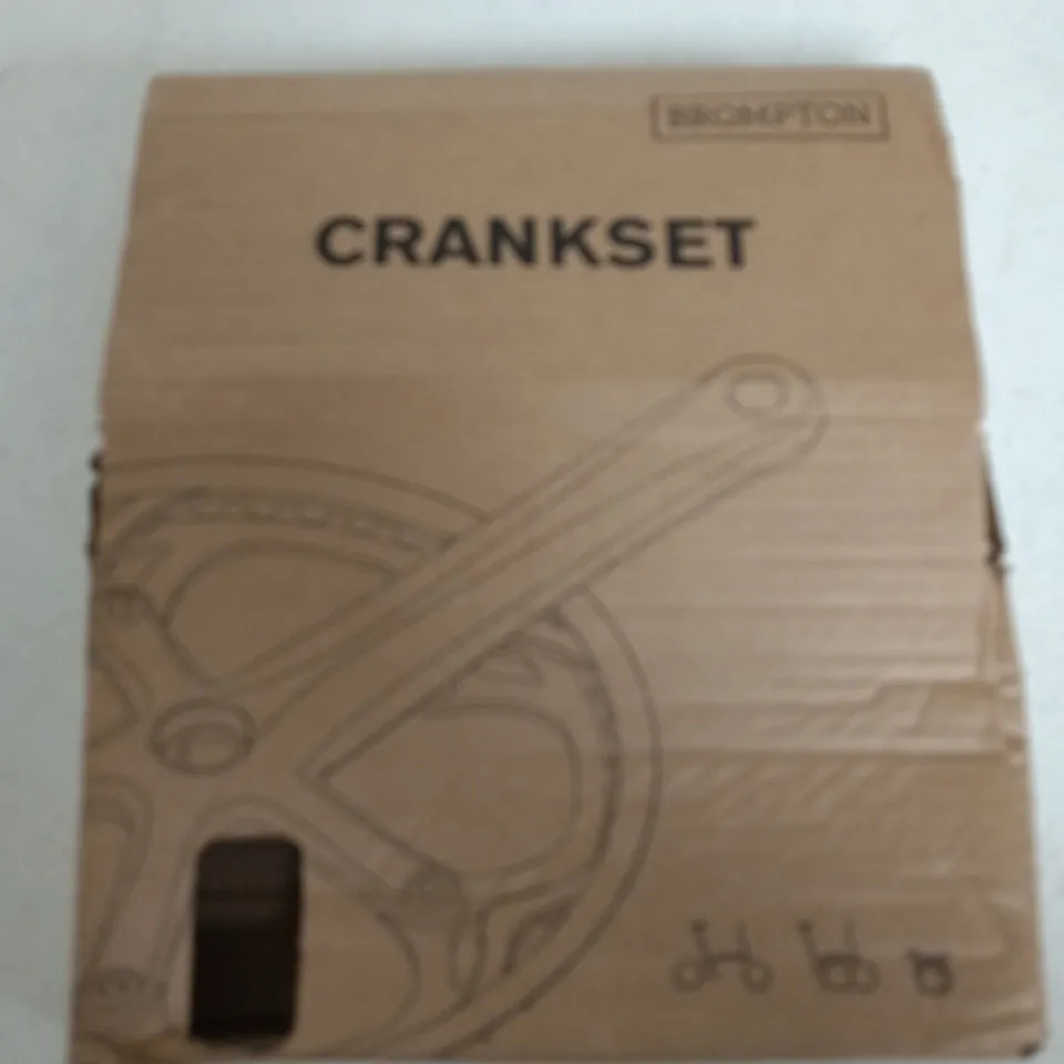 Crankset – Bicycle crankset in box 