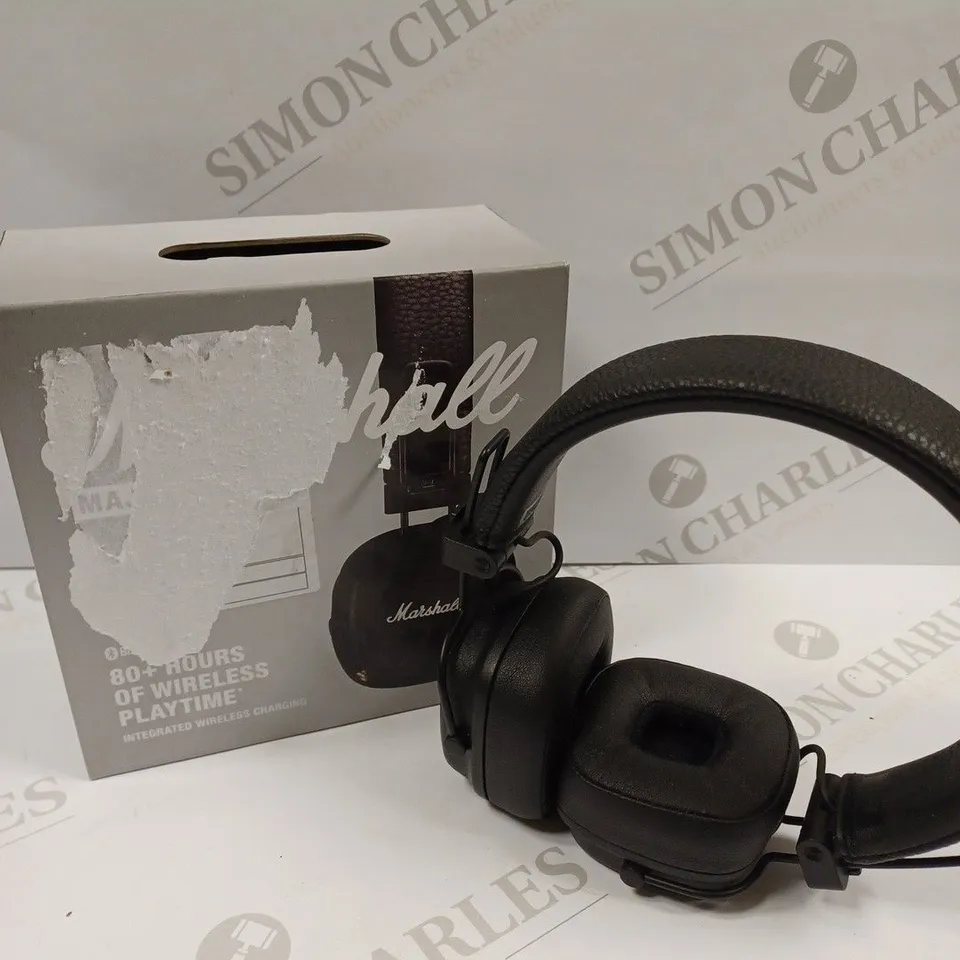 BOXED MARSHALL MAJOR IV WIRELESS BLUETOOTH HEADPHONES