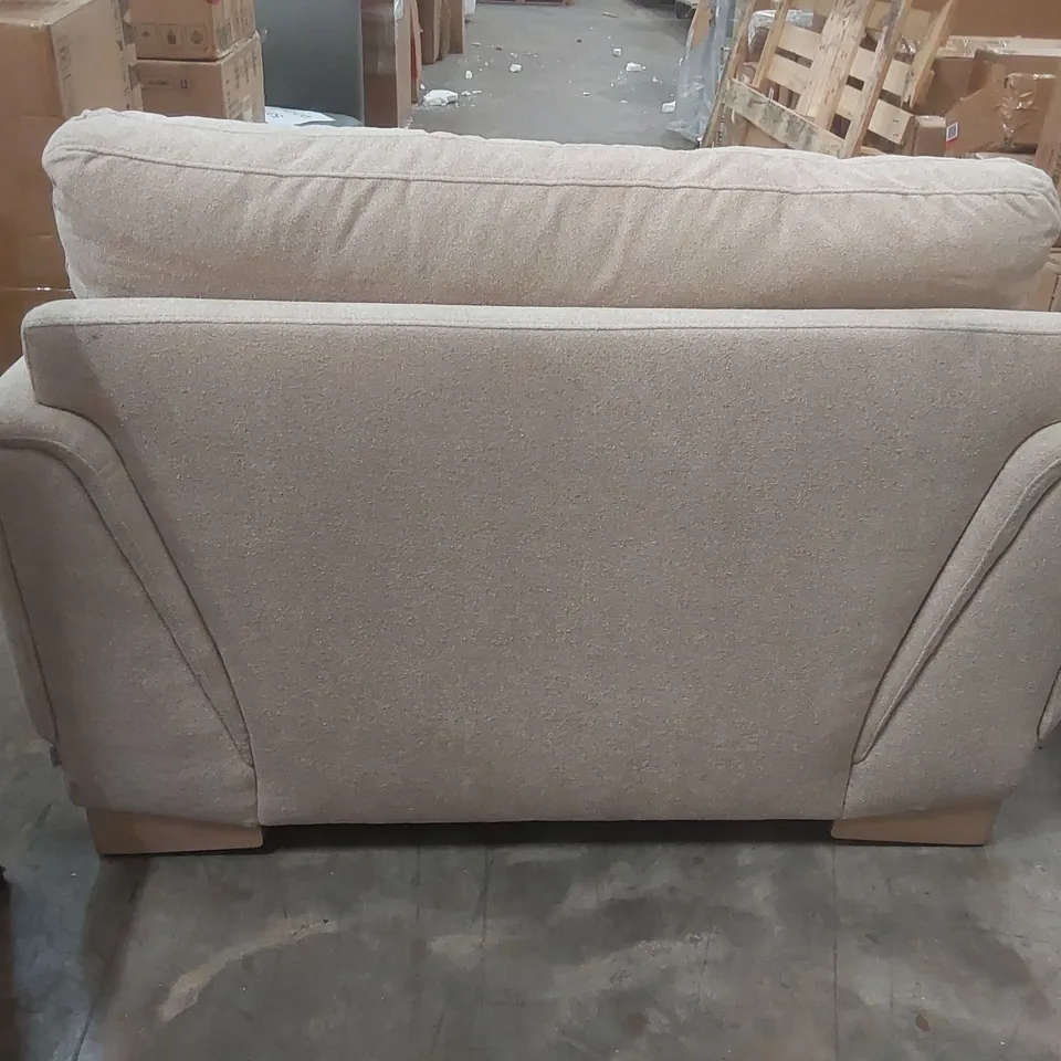 DANETTI FABRIC UPHOLSTERED LOVESEAT 