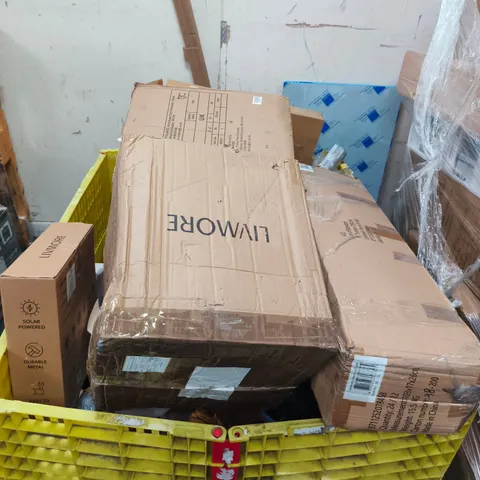 PALLET OF ASSORTED HOUSEHOLD ITEMS TO INCLUDE LAVA LAMP , ASSORTED FRAGRANCES AND DIFFUSER SET 