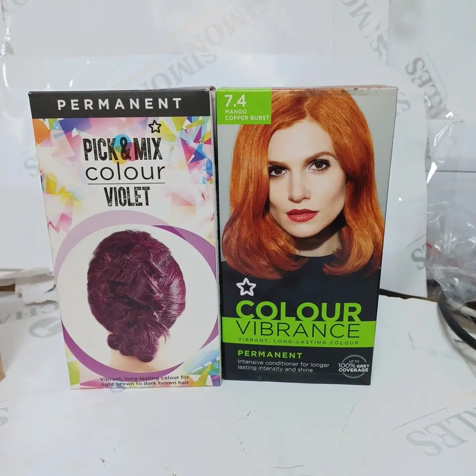 18 BOXES OF HAIR DYE