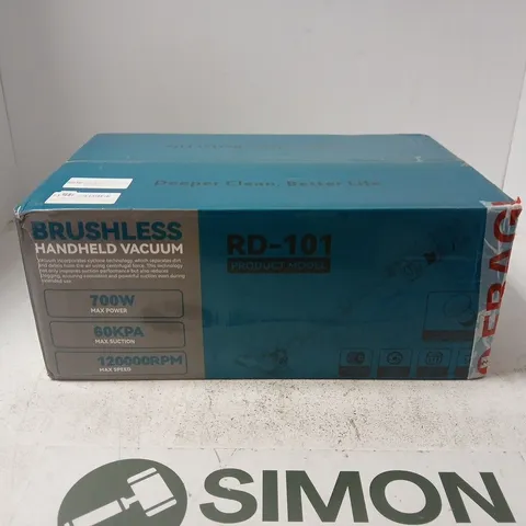 HANDHELD VACUUM RD-101 (BRUSHLESS) – BOXED