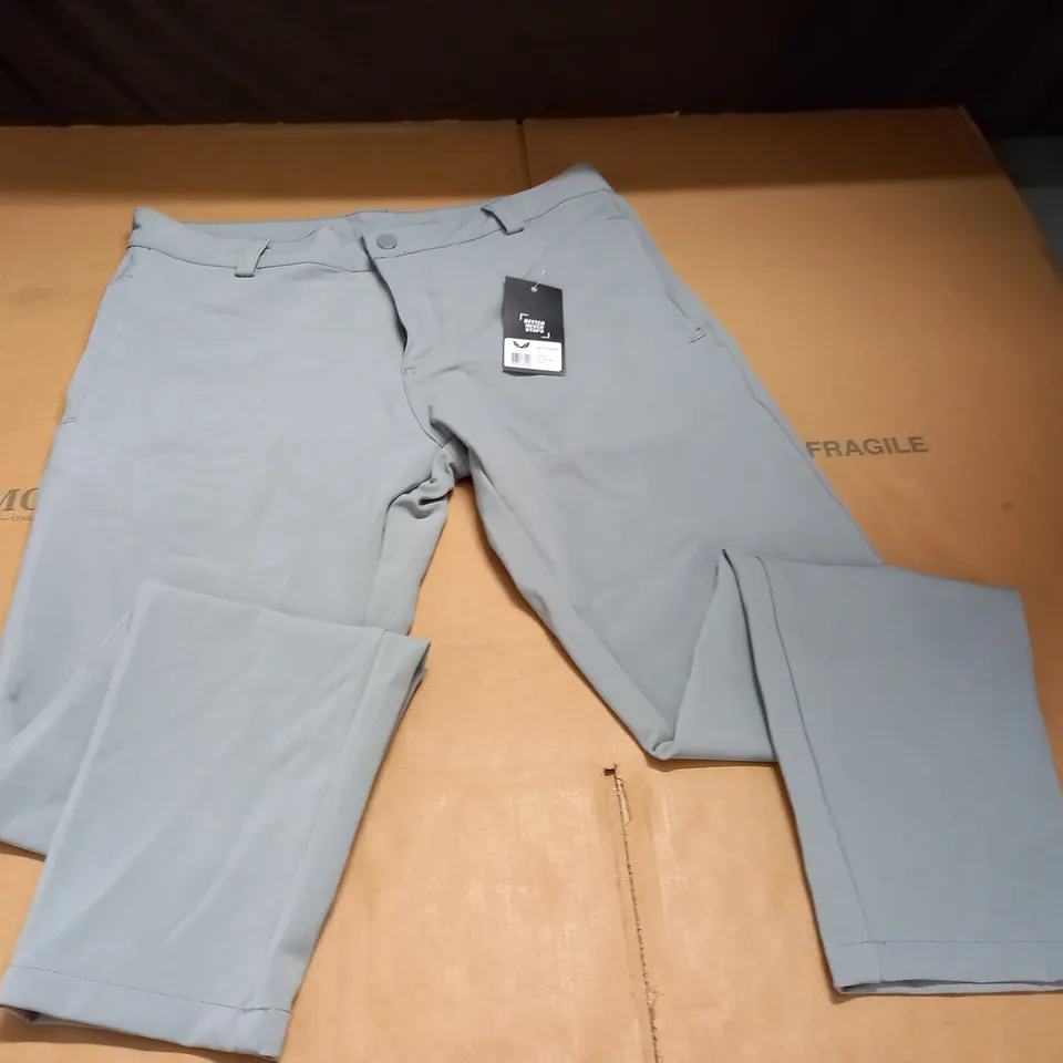 CASTORE NEVIS CHINO TROUSERS IN GREY - M