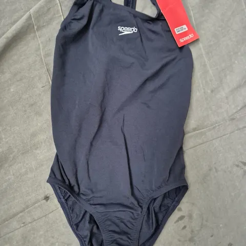 SPEEDO KIDS ONE-PIECE SWIMSUIT IN NAVY SIZE 11-12 YEARS