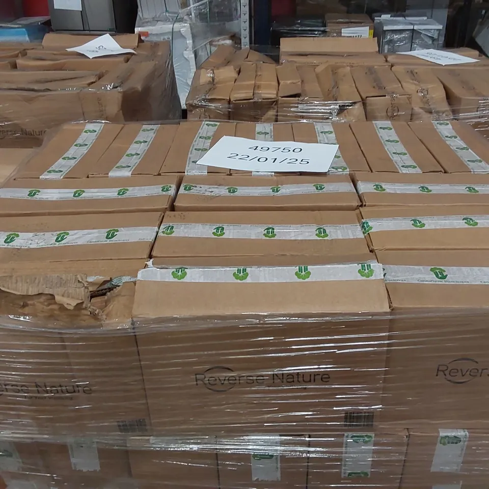 PALLET OF APPROXIMATELY 70 BOXES OF 10X 500ML REVERSE NATURE HAND SANITISERS