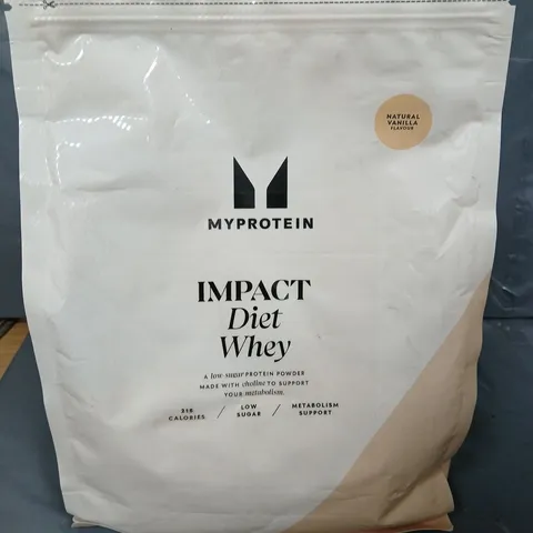 MYPROTEIN IMPACT DIET WEY PROTEIN  POWDER - NATURAL VANILLA - 1KG