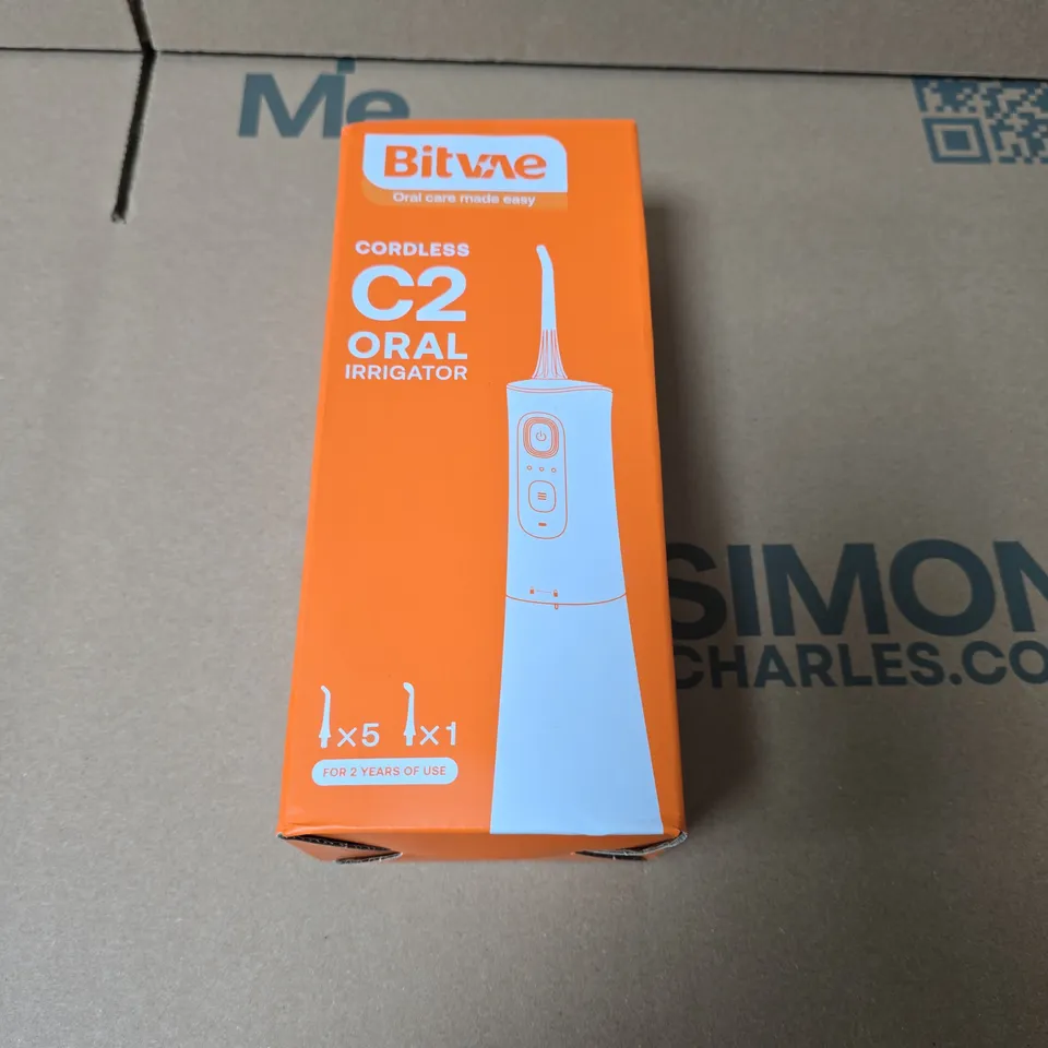 BITVIVE CORDLESS C2 ORAL IRRIGATOR – BOXED
