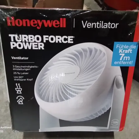 BOXED HONEYWELL TURBO FORCE POWER VENTILATOR 