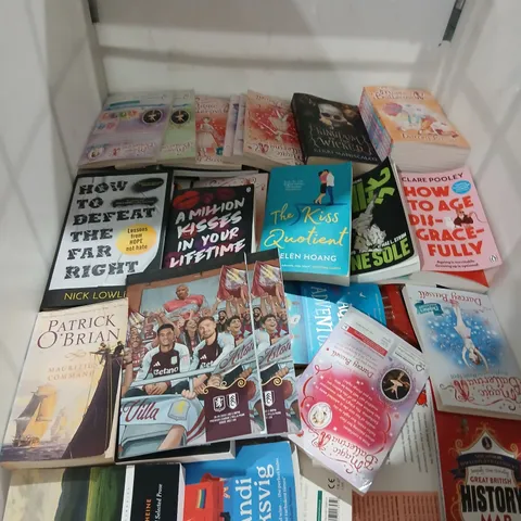 LARGE QUANTITY OF ASSORTED FICTION AND NON FICTION BOOKS