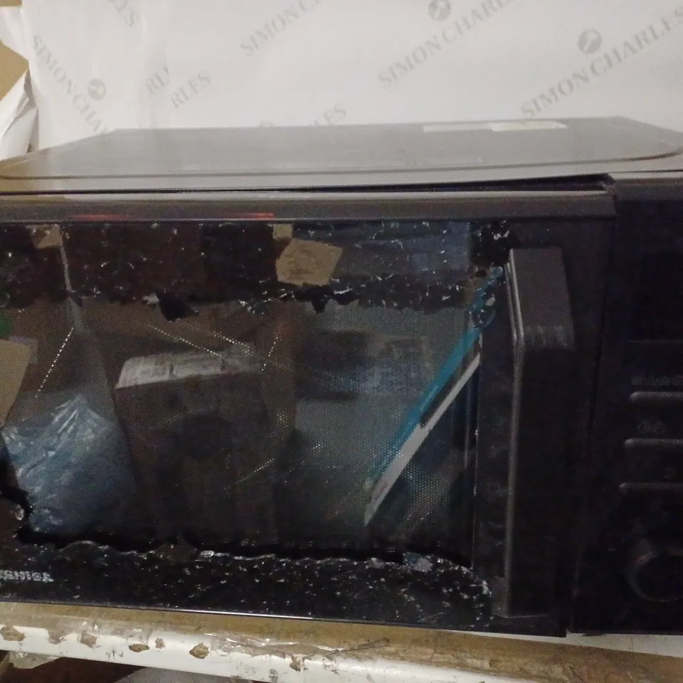 TOSHIBA 950W 25L MICROWAVE OVEN, BLACK