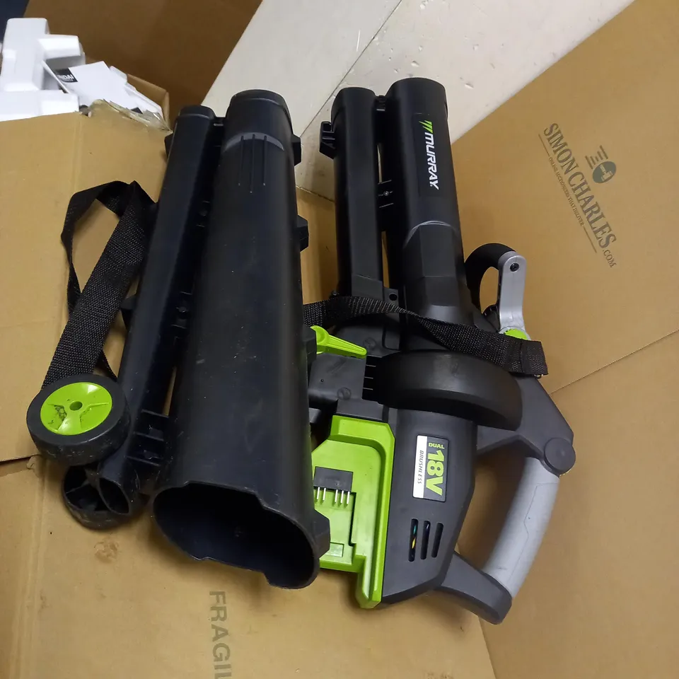 MURRAY TWIN 18V CORDLESS BLOWER VAC 