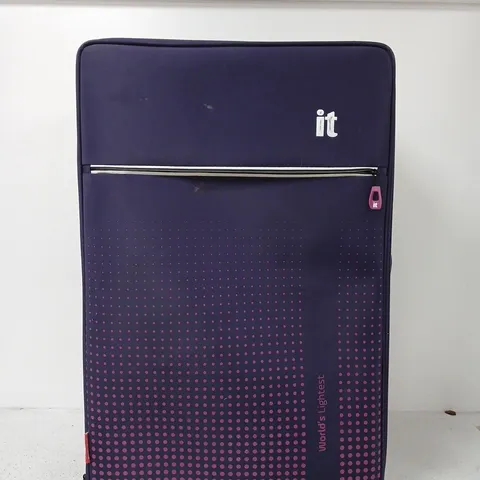 IT WORLDβS LIGHTEST LUGGAGE SUITCASE β PURPLE