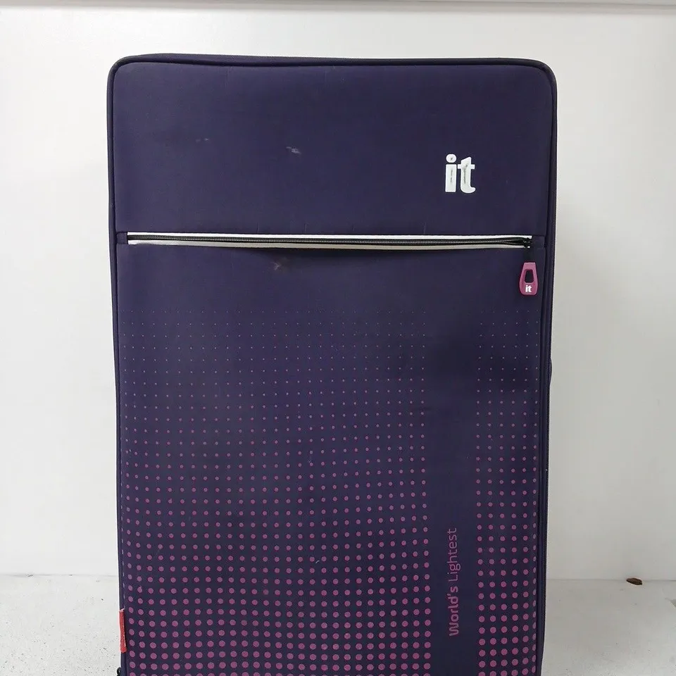 IT WORLD’S LIGHTEST LUGGAGE SUITCASE – PURPLE