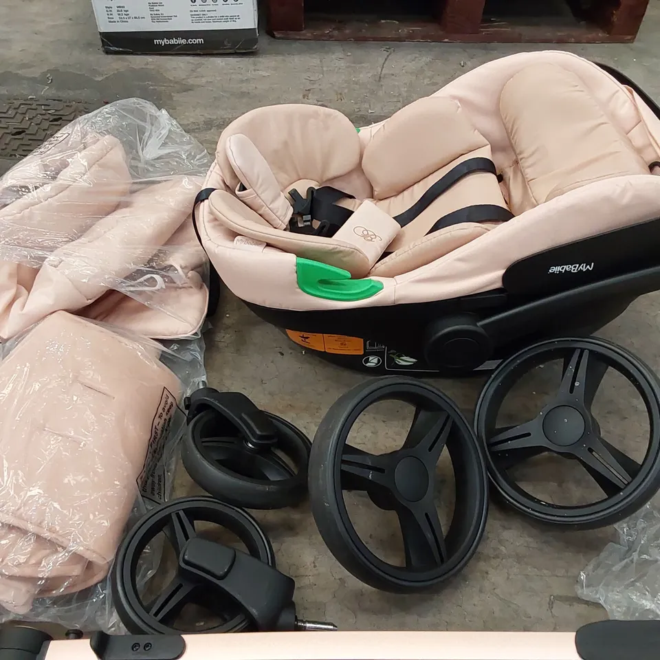 MY BABIIE MB200I TRAVEL SYSTEM - BLUSH
