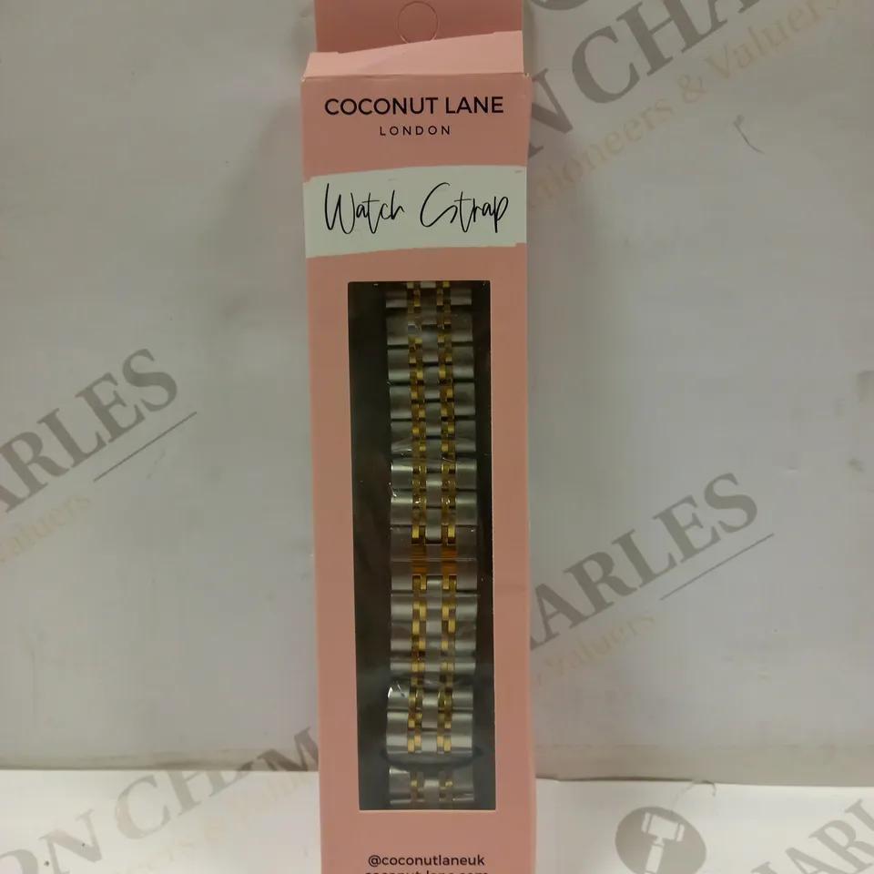 COCONUT LANE LONDON LINK WATCH STRAP 