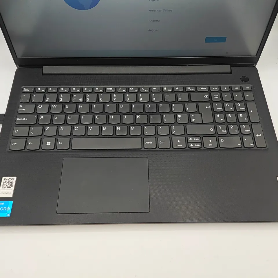 UNBOXED LENOVO V15 G4 INTEL I-5 LAPTOP IN BLACK