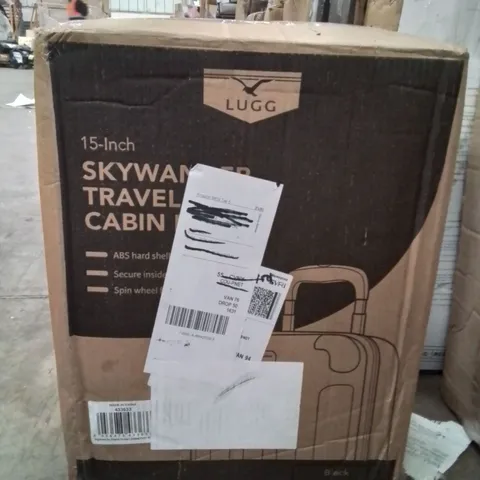 BOXED LUGG 15" SKYWANDER LUGGAGE SET -BLACK-