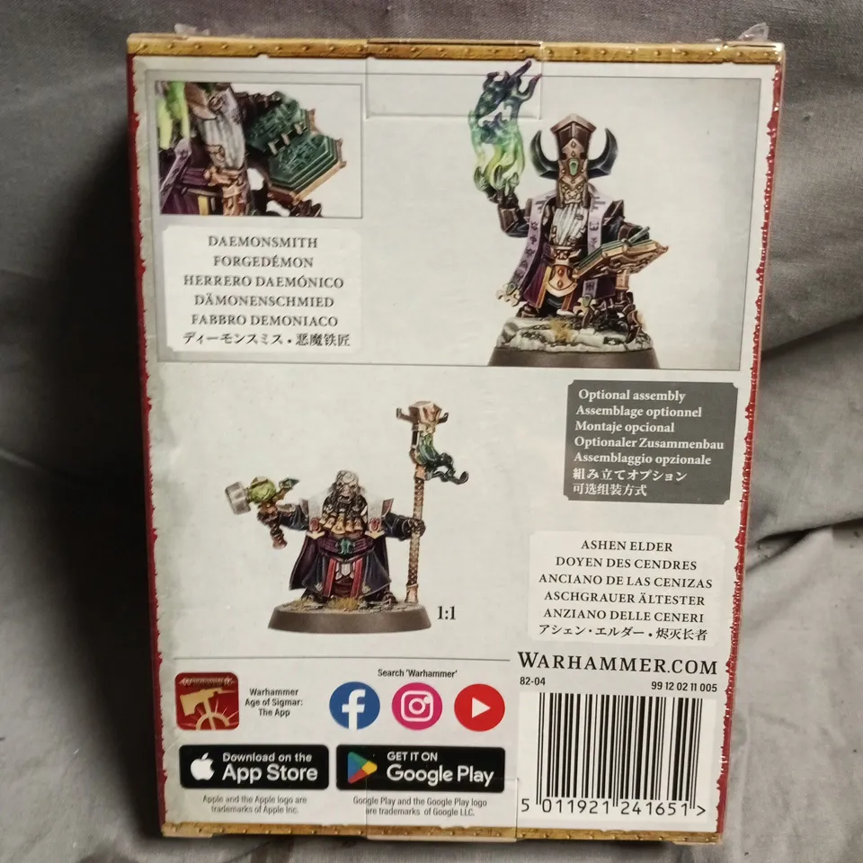SEALED WARHAMMER AGE OF SIGMAR HELSMITHS OF HAHUT DAEMONSMITH