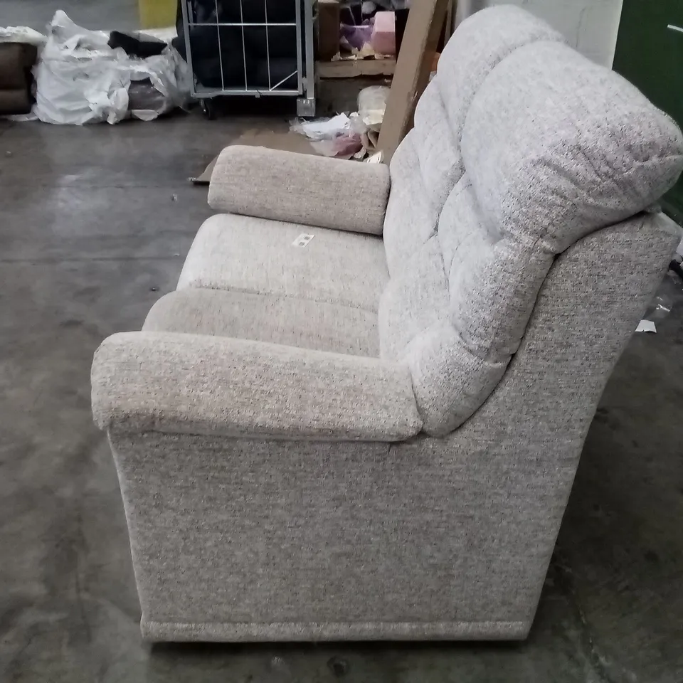 DESIGNER G PLAN MALVERN D 2 SEATER SOFA -KAMPALA BEIGE FABRIC 