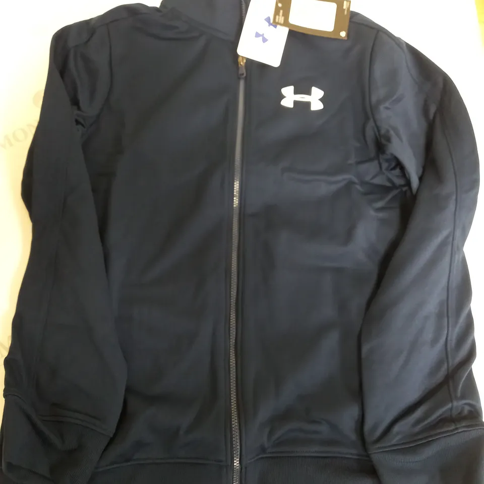 UNDER ARMOUR IN NAVY JACKET - SIZE UNSPECIFIED