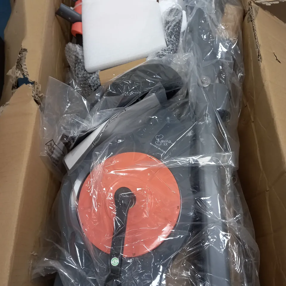 DAVINA FITNESS FOLDING MAGNETIC EXERCISE BIKE - CORAL - COLLECTION ONLY