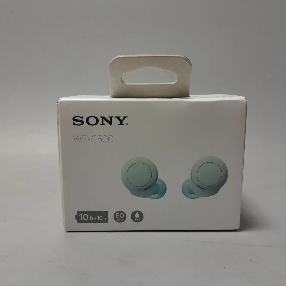 SEALED SONY WF-C500 WIRELESS EARBUDS IN LIGHT BLUE 