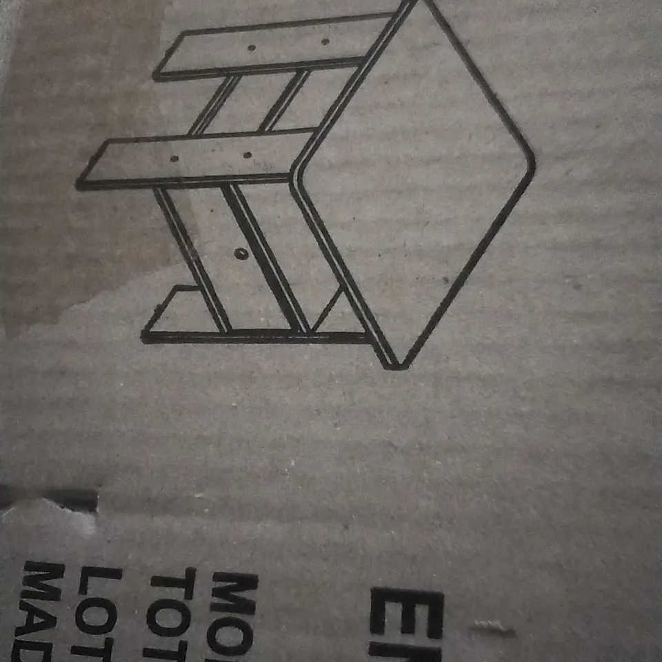 BOXED STANBRIDGE SIDE TABLE WITH STORAGE 