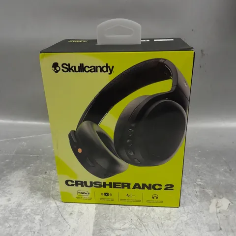 SEALED SKULLCANDY CRUSHER ANC 2 HEADPHONES IN TRUE BLACK