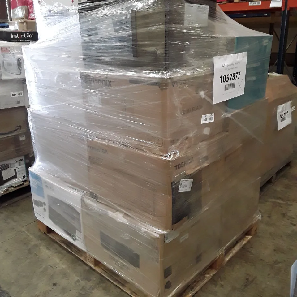PALLET OF APPROXIMATELY 18 UNPROCESSED RAW RETURN HOUSEHOLD AND ELECTRICAL GOODS TO INCLUDE;