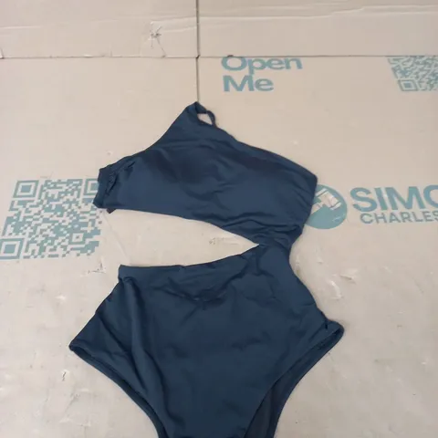 OYSHO TRIKINI SWIM TOP NAVY – UK SIZE M – REMOVABLE FOAM