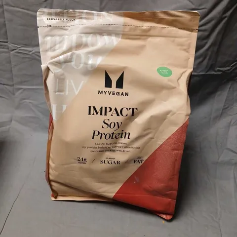 MYVEGAN IMPACT SOY PROTEIN – 2.5KG POUCH MATCHA LATTE