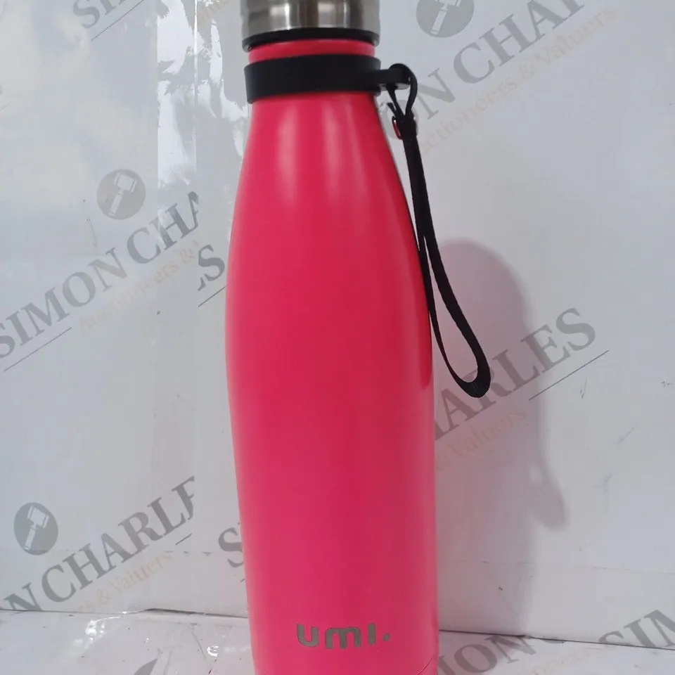 BOXED UMI VACUUM WATER BOTTLE IN PINK (500ML)