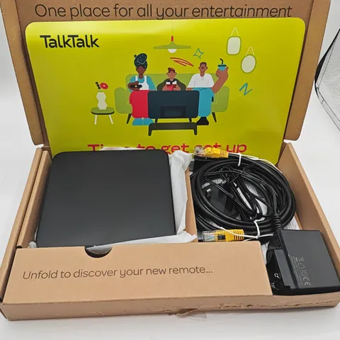 BOXED TALK TALK TV HUB - UZW4054TTG
