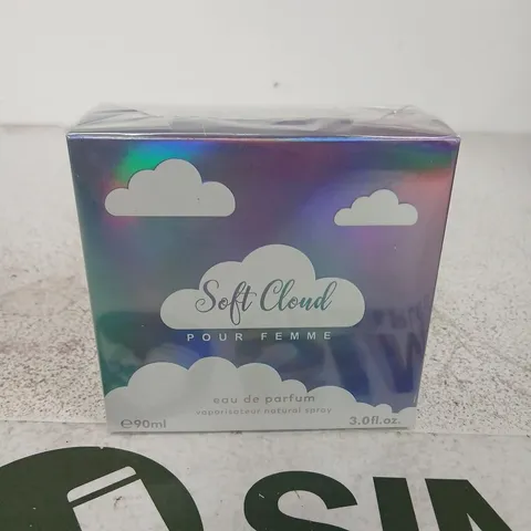 BOXED AND SEALED SOFT CLOUD POUR FEMME EAU DE PARFUM 90ML