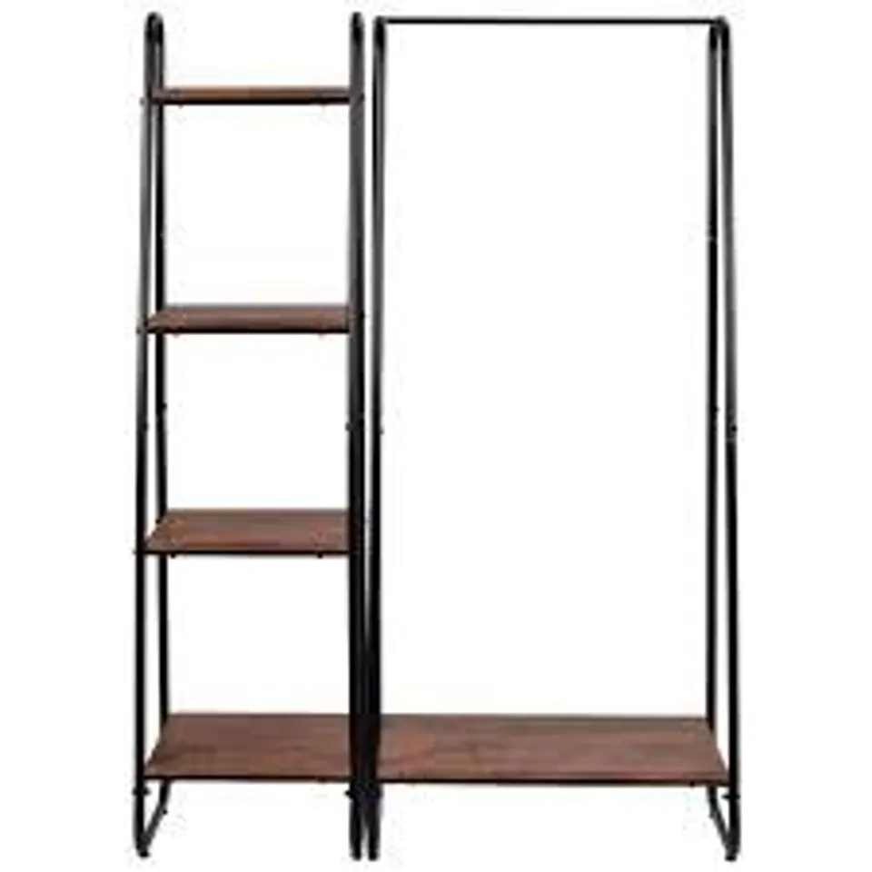 BOXED GUENTHER HEAVY DUTY CLOTHES RAIL METAL COAT STAND (1 BOX) RRP £99.99