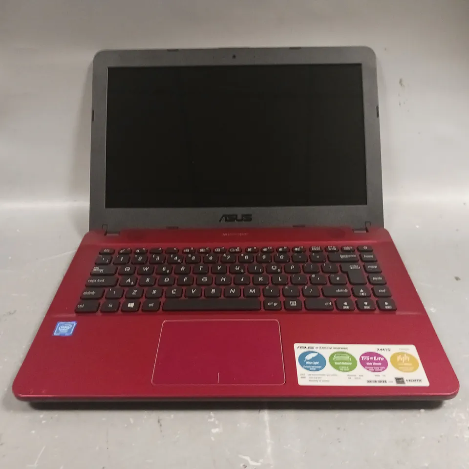 ASUS SONICMASTER X441S LAPTOP IN RED