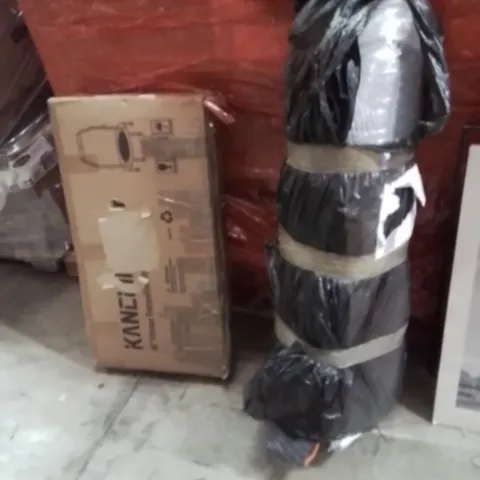 PALLET OF ASSORTED HOUSEHOLD GOODS AND PRODUCTS TO INCLUDE;TRAMPOLINE DOG BED