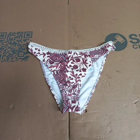 ABERCROMBIE & FITCH WOMEN'S FLORAL BIKINI BOTTOM – SIZE SMALL