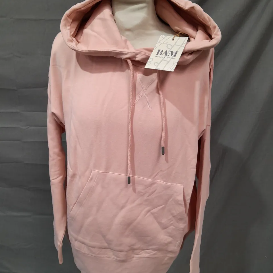 BAM HORIZON THROW ON SWEAT SHIRT IN BLUSH - M