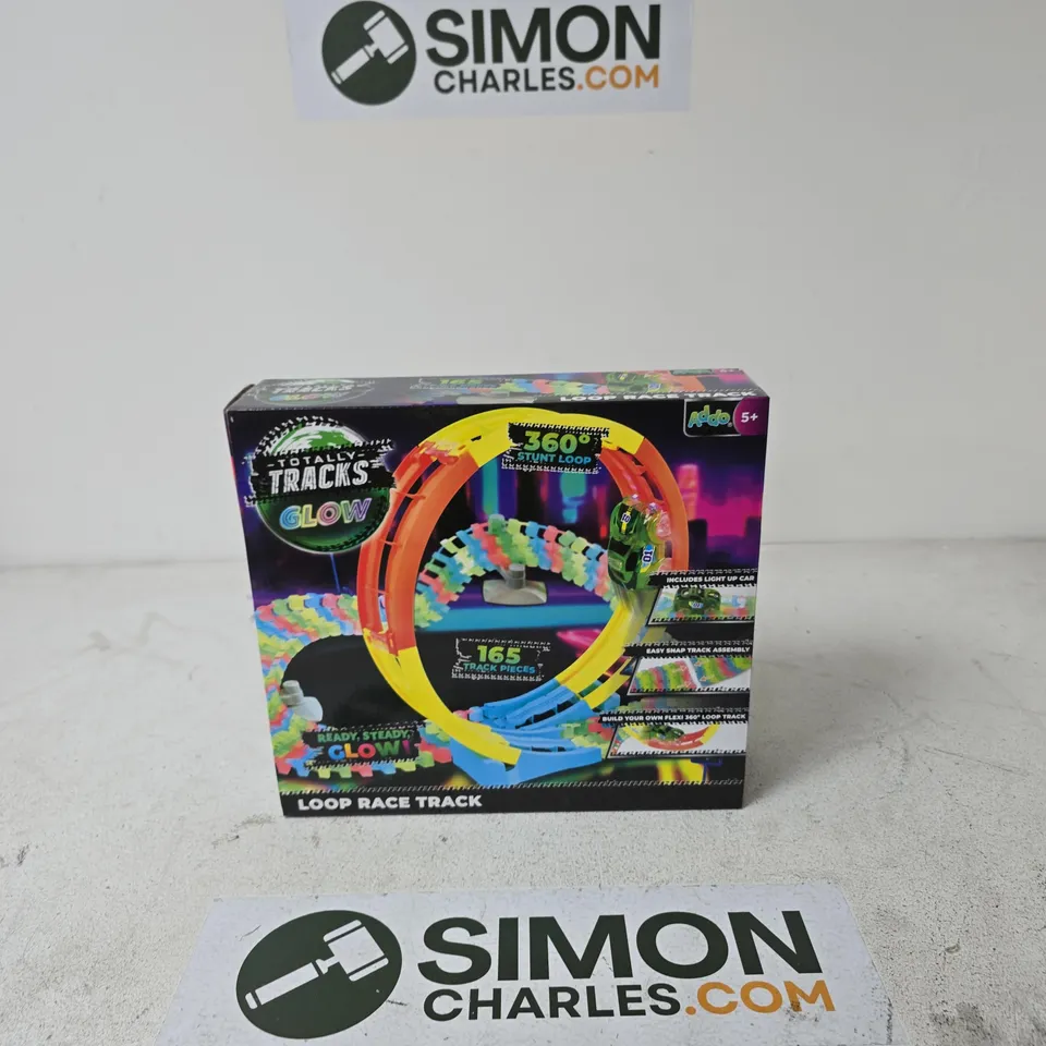 LOOP RACE TRACK GLOW TOY SET – 360° STUNT LOOP (AGE 5+)