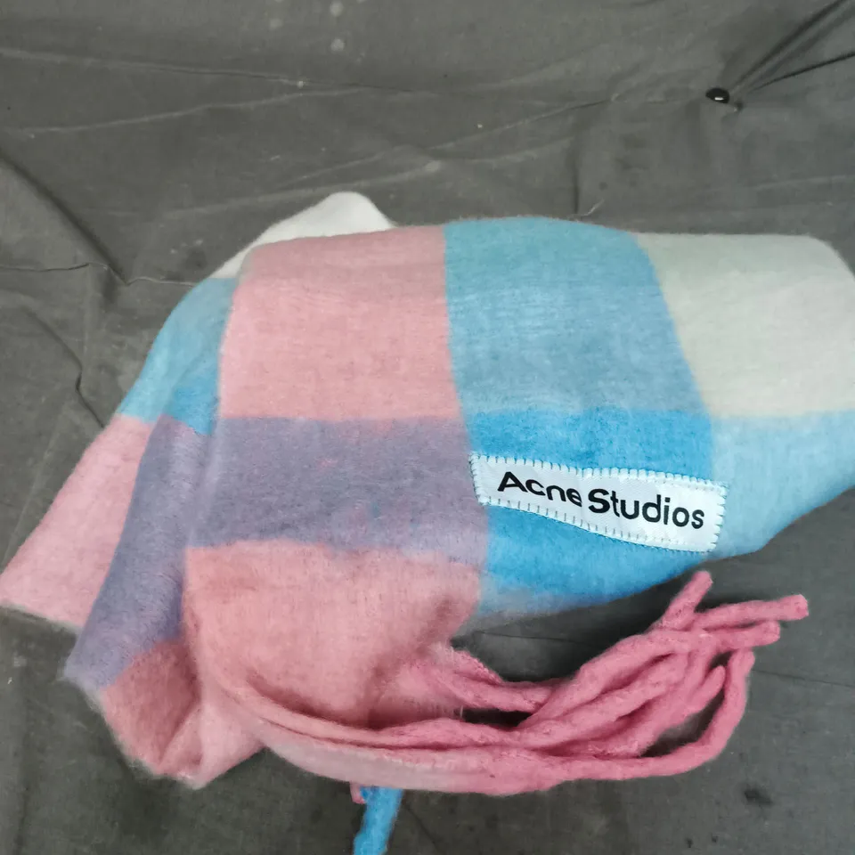 ACNE STUDIOS COLOUR PRINT SCARF