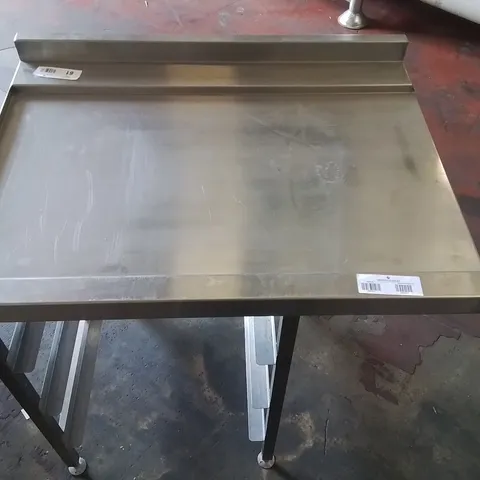 STAINLESS STEEL INDUSTRIAL CATERING WORKTOP/COUNTER