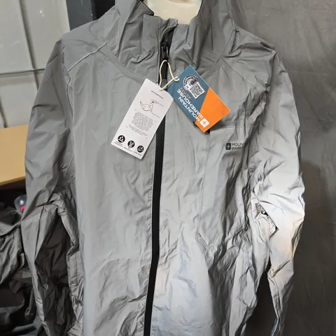 MOUNTAIN WAREHOUSE ADRENALINE WATERPROOF ISO-VIZ JACKET II SILVER SIZE XXL 