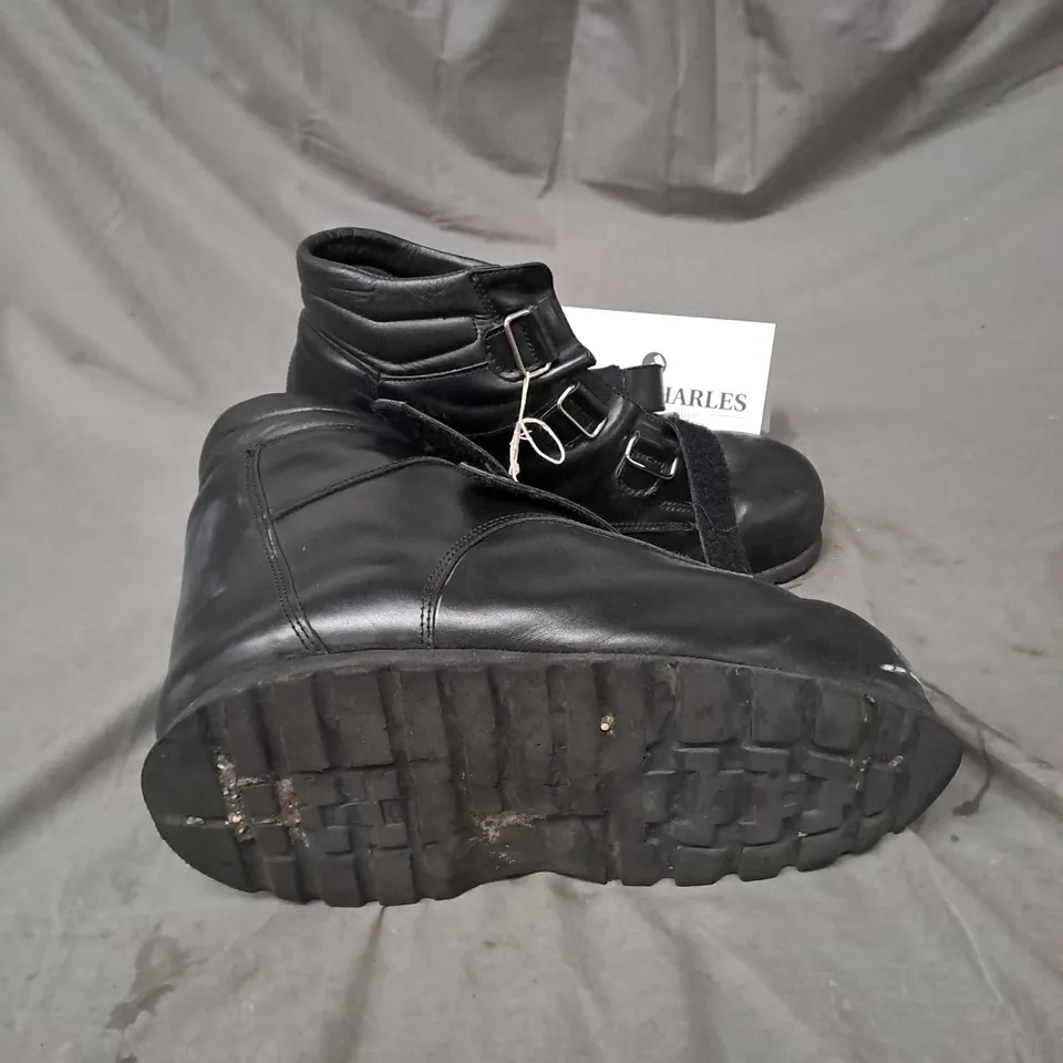 STEEPER CUSTOM ORTHOPEDIC SHOES IN BLACK SIZE UNSPECIFIED