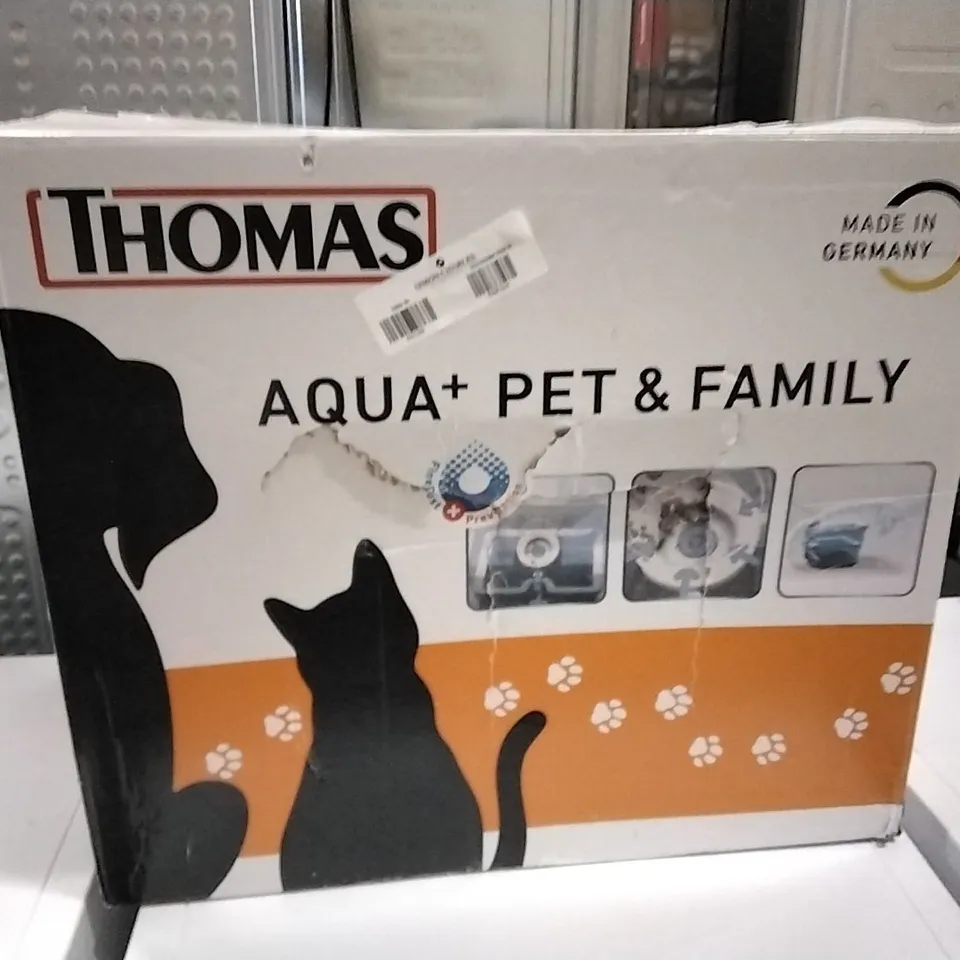 BOXED THOMAS AQUA+ PET&FAMILY 