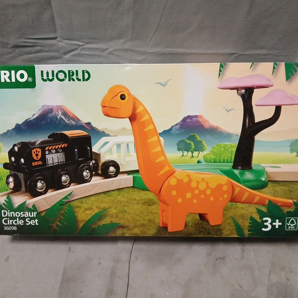 BOXED BRIO WORLD DINOSAUR CIRCLE SET - 36098