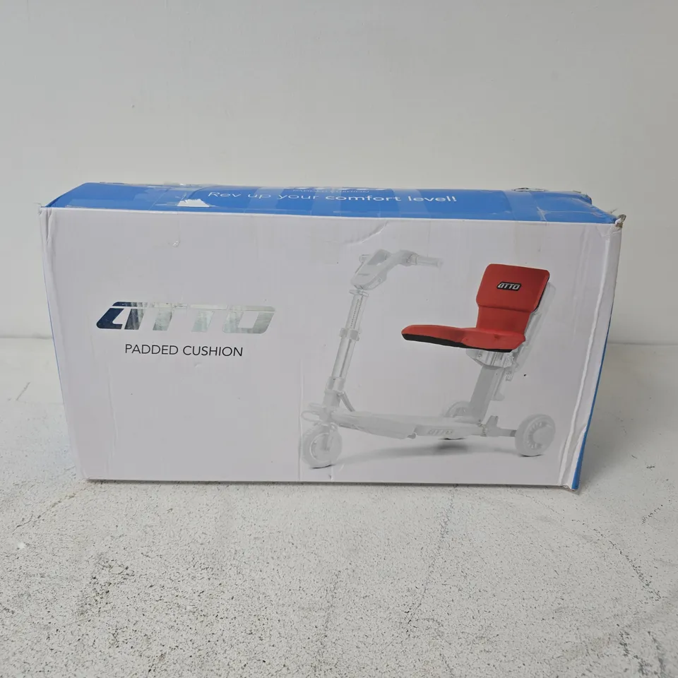BOXED ATTO SCOOTER SOFT CUSHION IN RED